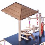 Brinquedo Play Playground Quiosque Natural - imagem 7