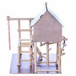 Brinquedo Play Playground Papagaio com Casa Natural - imagem 6