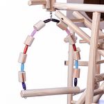 Brinquedo Play Playground Papagaio com Casa Natural - imagem 8