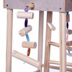 Brinquedo Play Playground Papagaio com Casa Natural - imagem 9