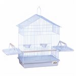Gaiola Calopsita Teto Aramado - Branco