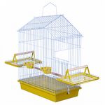 Gaiola Calopsita Teto Aramado - Amarelo - imagem 3