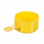 Comedouro Suspenso Fundo para Farinhada - Amarelo - imagem 2