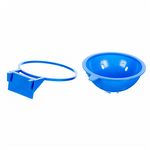 Ninho para Canário de Porte com Suporte - Azul - imagem 2