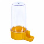 Bebedouro Malha Larga 200ml - Copo Cristal e Base Amarela