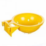 Ninho para Canário de Porte com Suporte - Amarelo
