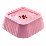 Bebedouro Flutuante Luxo Quadrado - Cães e Gatos - 1,3 litros -  Rosa