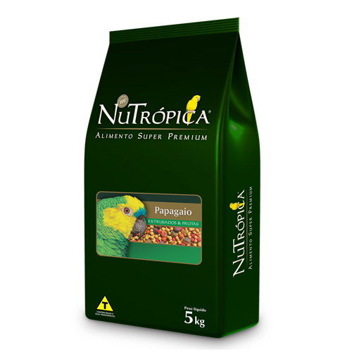 Nutrópica - Papagaio - Frutas - 5 kg  - imagem 1