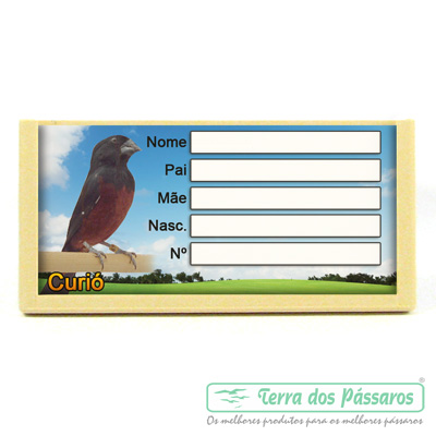 Porta Nome Especial - Curió - imagem 1