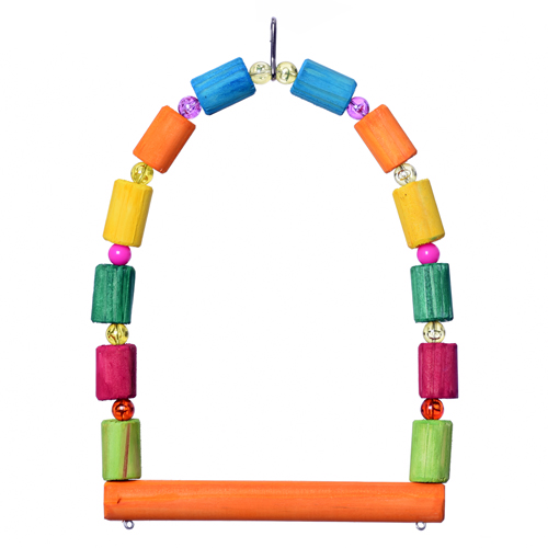 Brinquedo Play Balanço Bastão Colorido para Papagaio - imagem 1