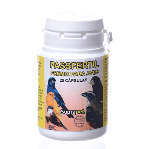 Suprapet - Premix para Aves - Passfertil - 20 Cápsulas - imagem 1