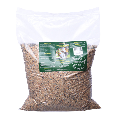 Raposo - Calopsita Sementes - Linha Cantador - 10kg - imagem 1