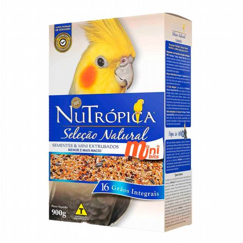 Nutrópica - Calopsita - Seleção Natural Mini Bits - 900g - imagem 1