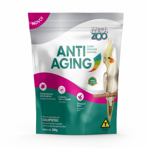Megazoo - Anti Aging Calopsita - 350g - imagem 1