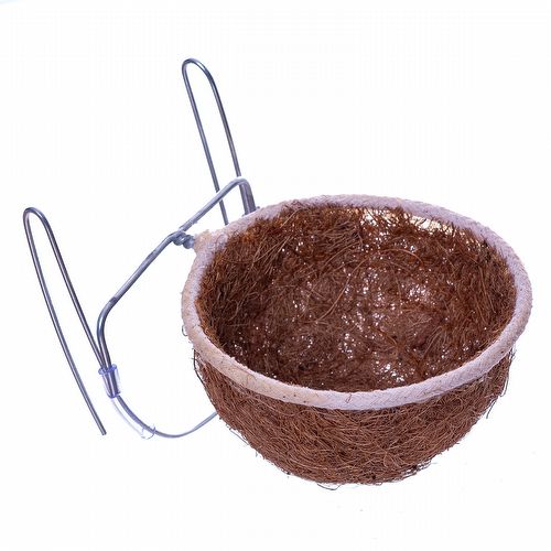 Ninho para Criação Bicudo, Azulão, Tico Tico Fibra de Coco - NH27 - imagem 1