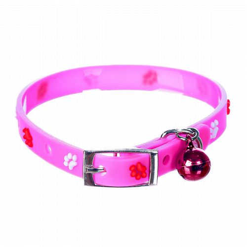 Coleira de Silicone - Rosa - imagem 1
