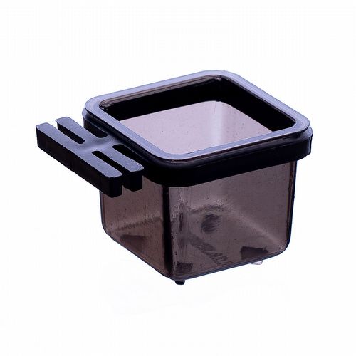 Porta Vitamina Quadrado - Pequeno - Fumê - imagem 1