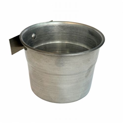Caneca para Pássaros Alumínio Travessa - GG - imagem 1