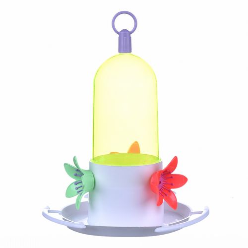 Bebedouro Beija-Flor Ecológico com Poleiro sem Chapéu - Verde - imagem 1