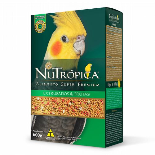 Nutrópica - Calopsita - Frutas - 600g - imagem 1