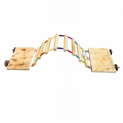 Brinquedo Plataforma com Ponte para Calopsita - imagem 1