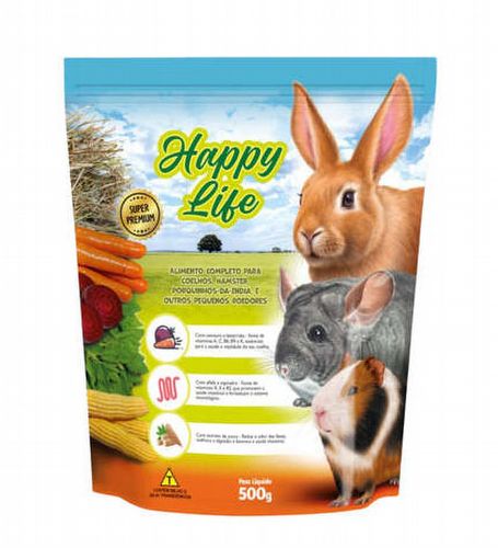 Nutripássaros - Ração Happy Life - 500g - imagem 1
