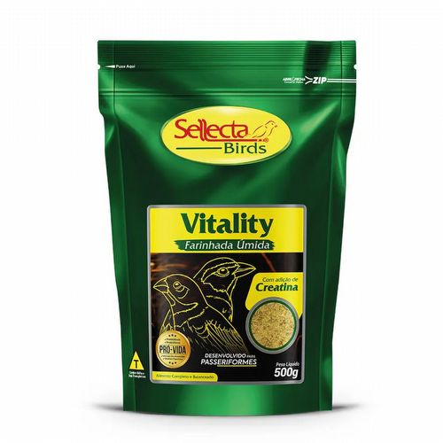Farinhada Úmida Vitality Sellecta - 500g - imagem 1