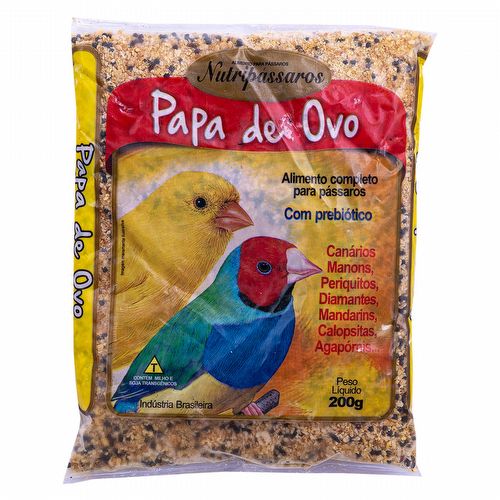 Nutripássaros - Papa De Ovo - 200g - imagem 1