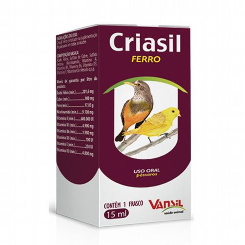 Criasil Ferro - Suplemento Vitamínico Mineral  - imagem 1