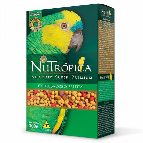 Nutrópica - Papagaio - Frutas - 300g - imagem 1