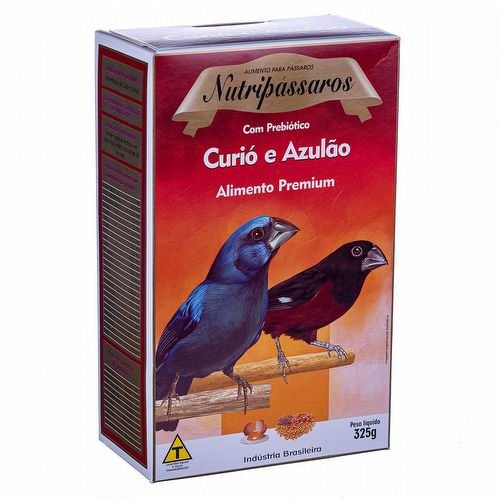 Nutripássaros - Curió e Azulão - 325g - imagem 1