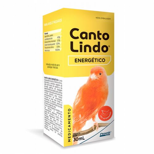 Cantolindo Energético - 30ml  - imagem 1