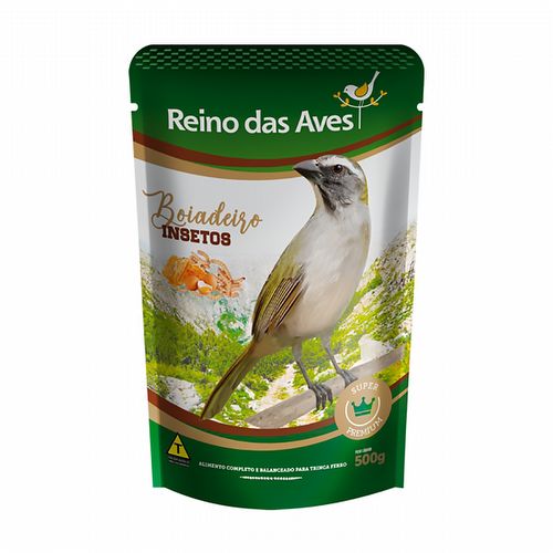 Reino das Aves - Trinca Ferro - Boiadeiro Insetos - 500g - imagem 1