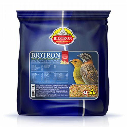 Biotron - Tico-Tico e Canário da Terra - 500g  - imagem 1
