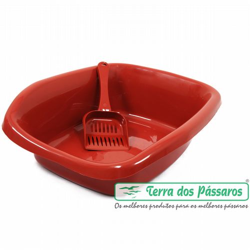 Bandeja Higiênica Funda - Cat Clean com Pazinha  - imagem 1