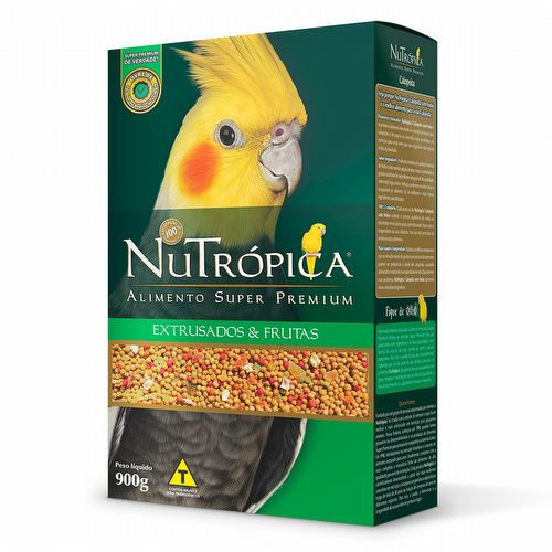 Nutrópica - Calopsita - Frutas - 900g - imagem 1