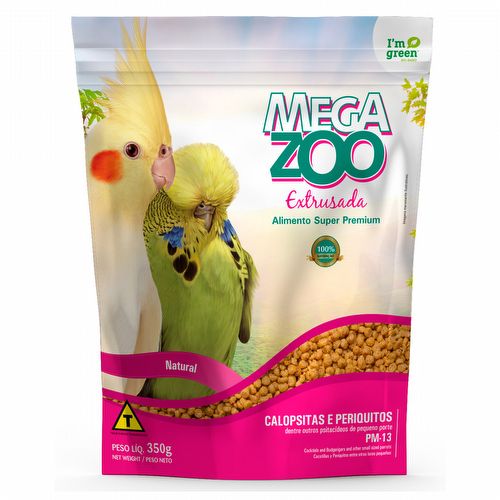 Megazoo - Calopsitas Periquitos - PM13 - 350g - imagem 1