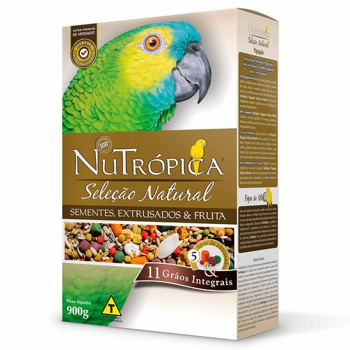 Nutrópica - Seleção Natural - Papagaio - 900g - imagem 1