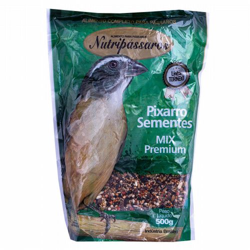 Nutripássaros - Pixarro Sementes - Mix Premium - Torneio - 500g - imagem 1