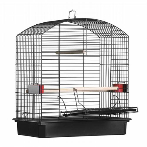 Gaiola Max Duplex Epoxi Preta - Malha Larga - imagem 1