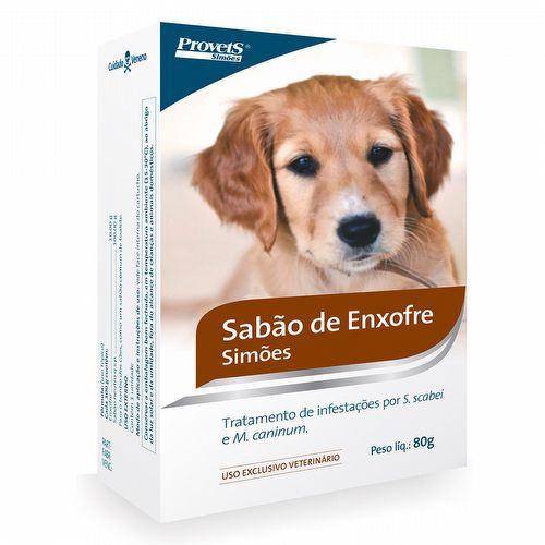 Sabão de Enxofre Simões - 80g  - imagem 1