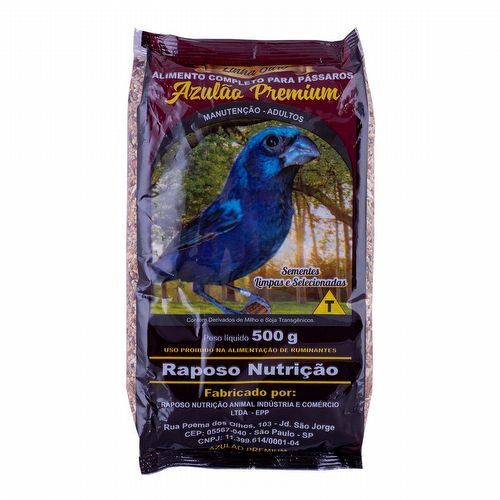 Raposo - Azulão Premium - Linha Ouro - 500g - imagem 1