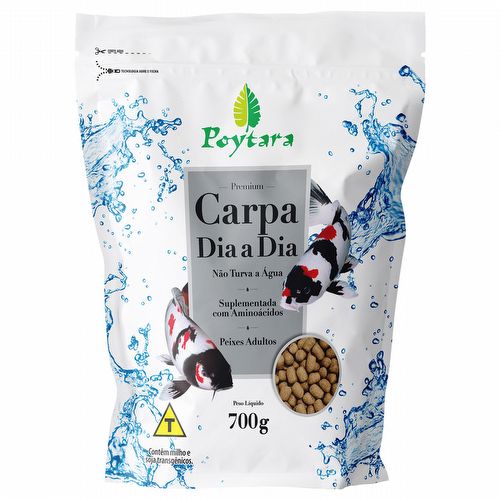 Ração para Carpa Dia a Dia - Poytara - 700g - imagem 1