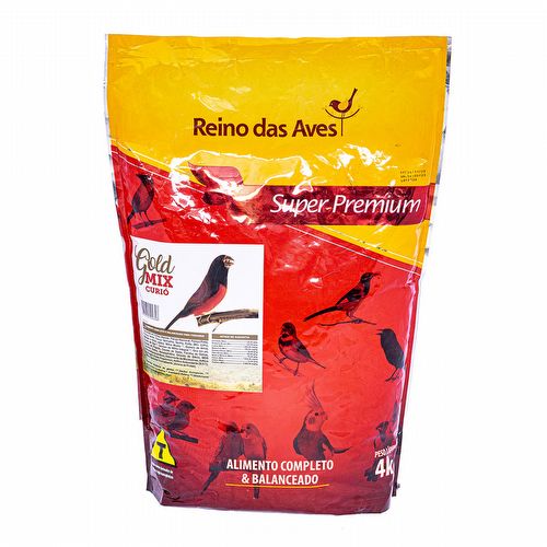 Reino das Aves - Curió - Gold Mix - 4kg - imagem 1