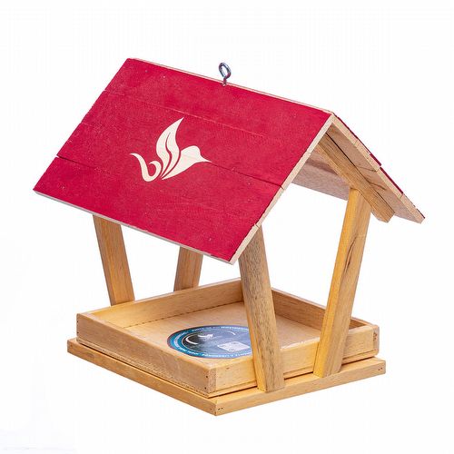 Alimentador para Pássaros Livres - Vermelho - P2 - imagem 1