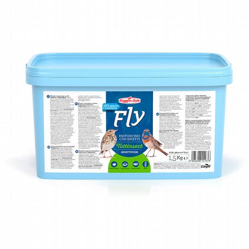 Raggio - Tuttinsect - Farinhada de Insetívoros - 1,5kg - imagem 1