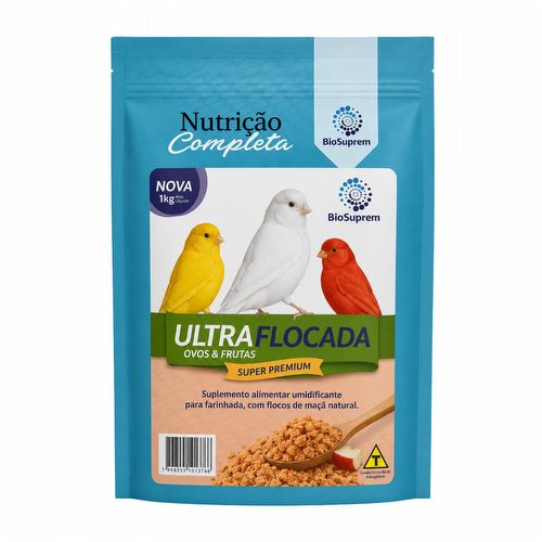 Biosuprem - Ultra Flocada Ovos e Frutas - 1kg - imagem 1