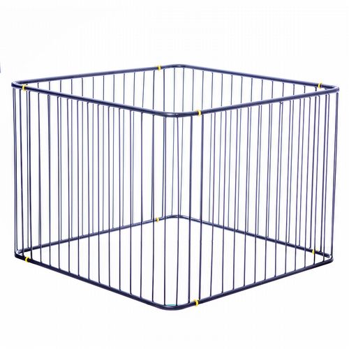 Cercadinho Tubular Auau Preto - 80x80cm  - imagem 1