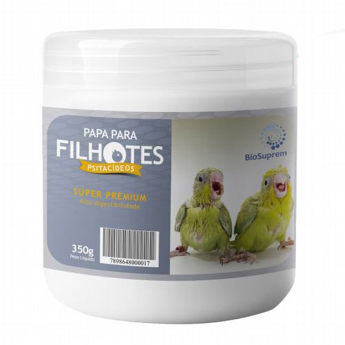 Biosuprem - Papa para Filhotes de Psitacídeos - 350g - imagem 1