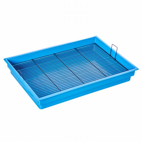 Bandeja Sanitária para Roedores - Azul - imagem 1